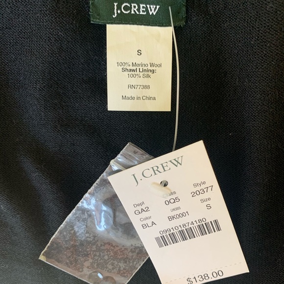 J.Crew Sequin Open Front Sweater Cardigan NWT - Picture 8 of 8